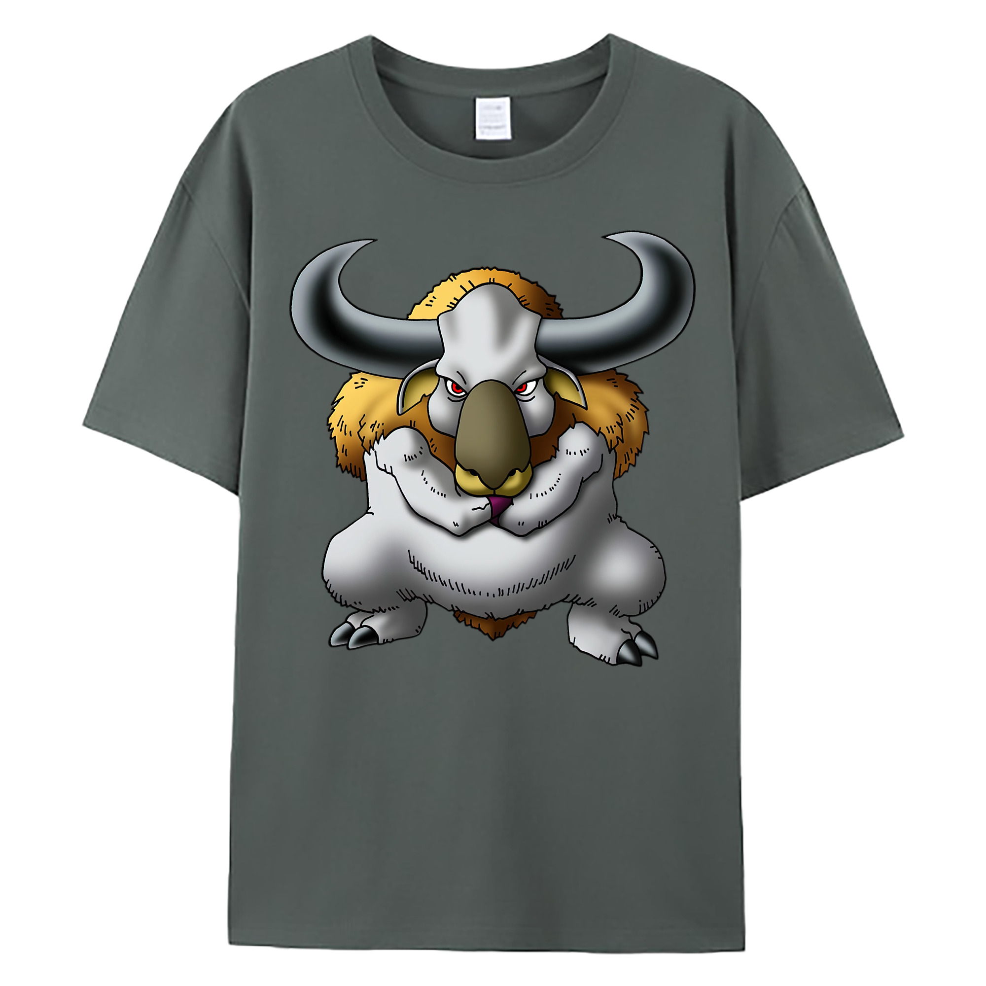 （画像用） ドラゴンクエスト Doragon Kuesuto Dragon Quest 綿100％ メンズ半袖Tシャツ｜肌触りやわらか＆通気性